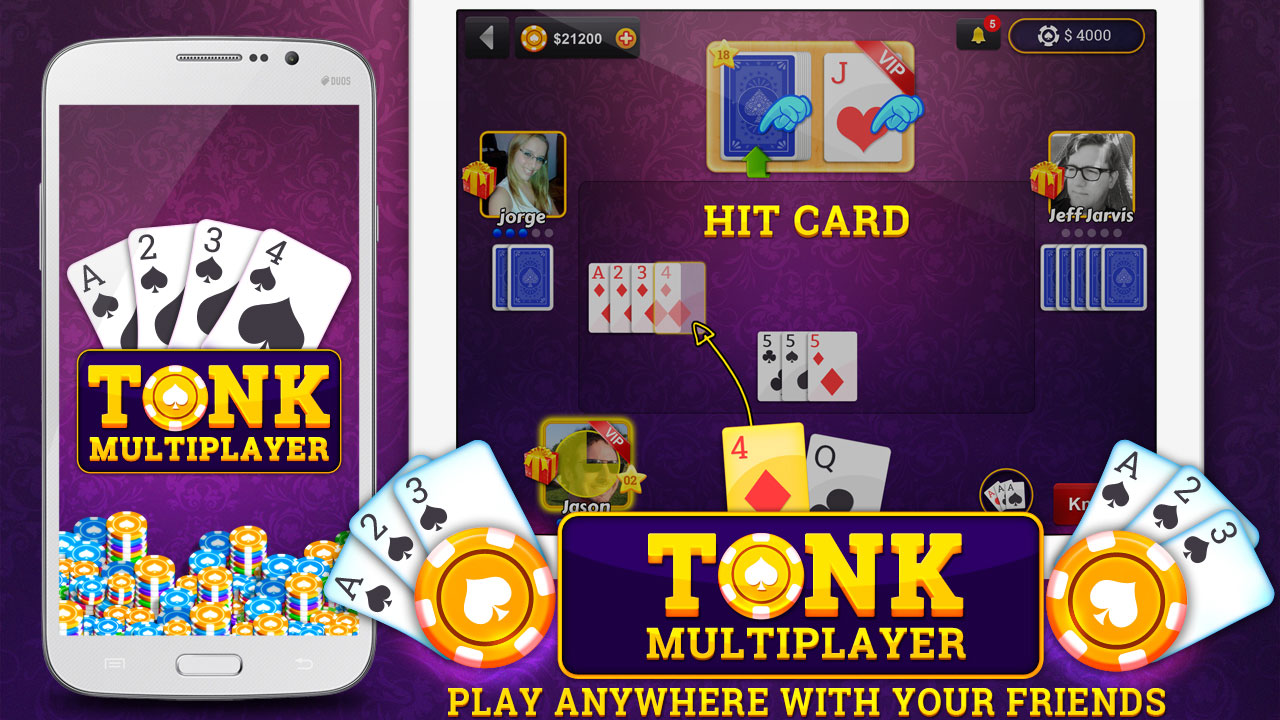 Tonk Multiplayer Free Online Multiplayer Card Game