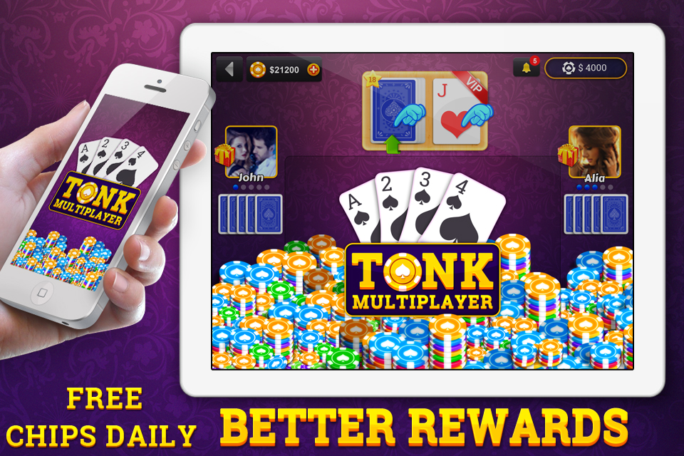 Tonk Multiplayer Free Online Multiplayer Card Game