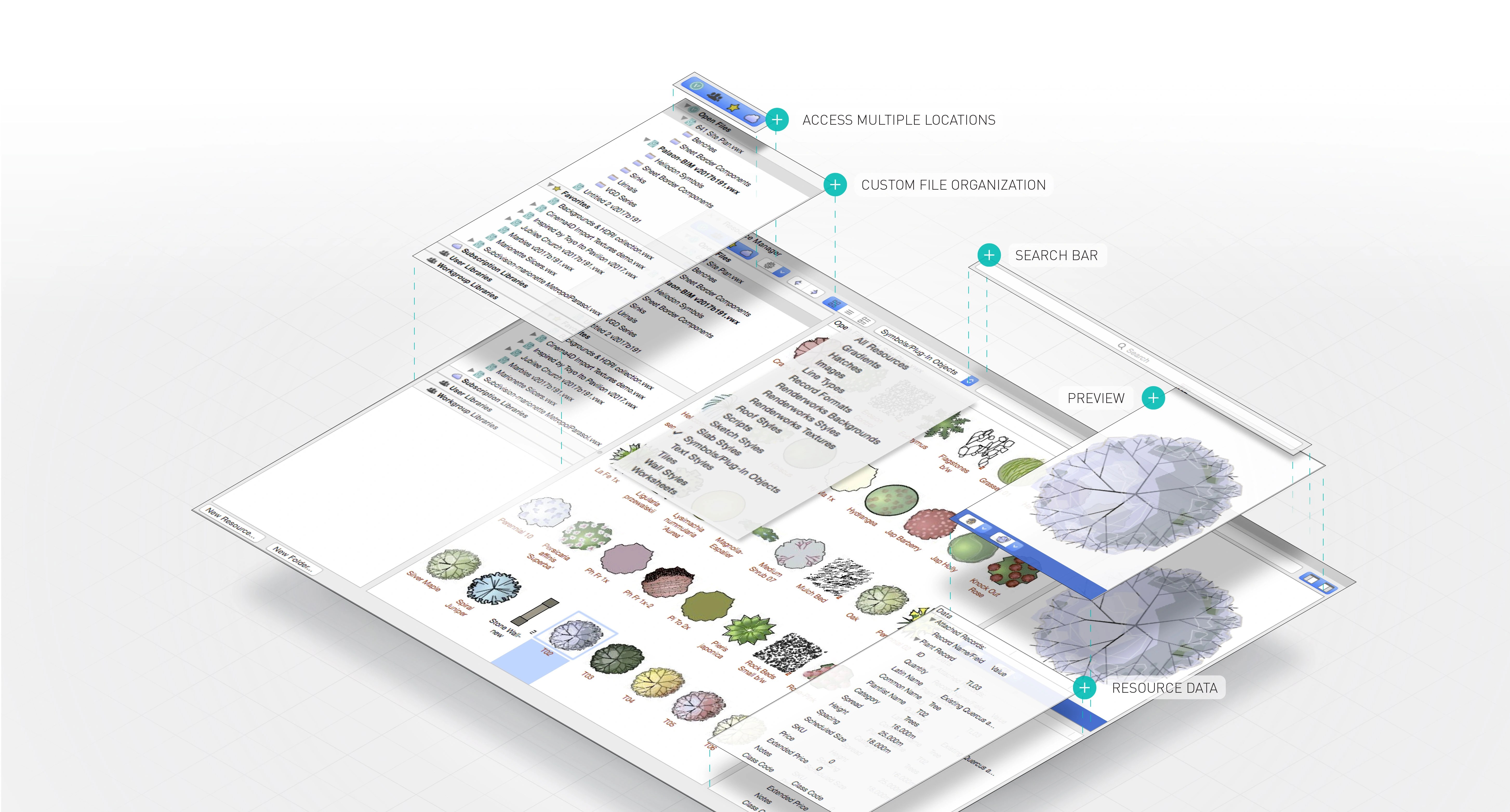 Residential garden design with vectorworks landmark fourth