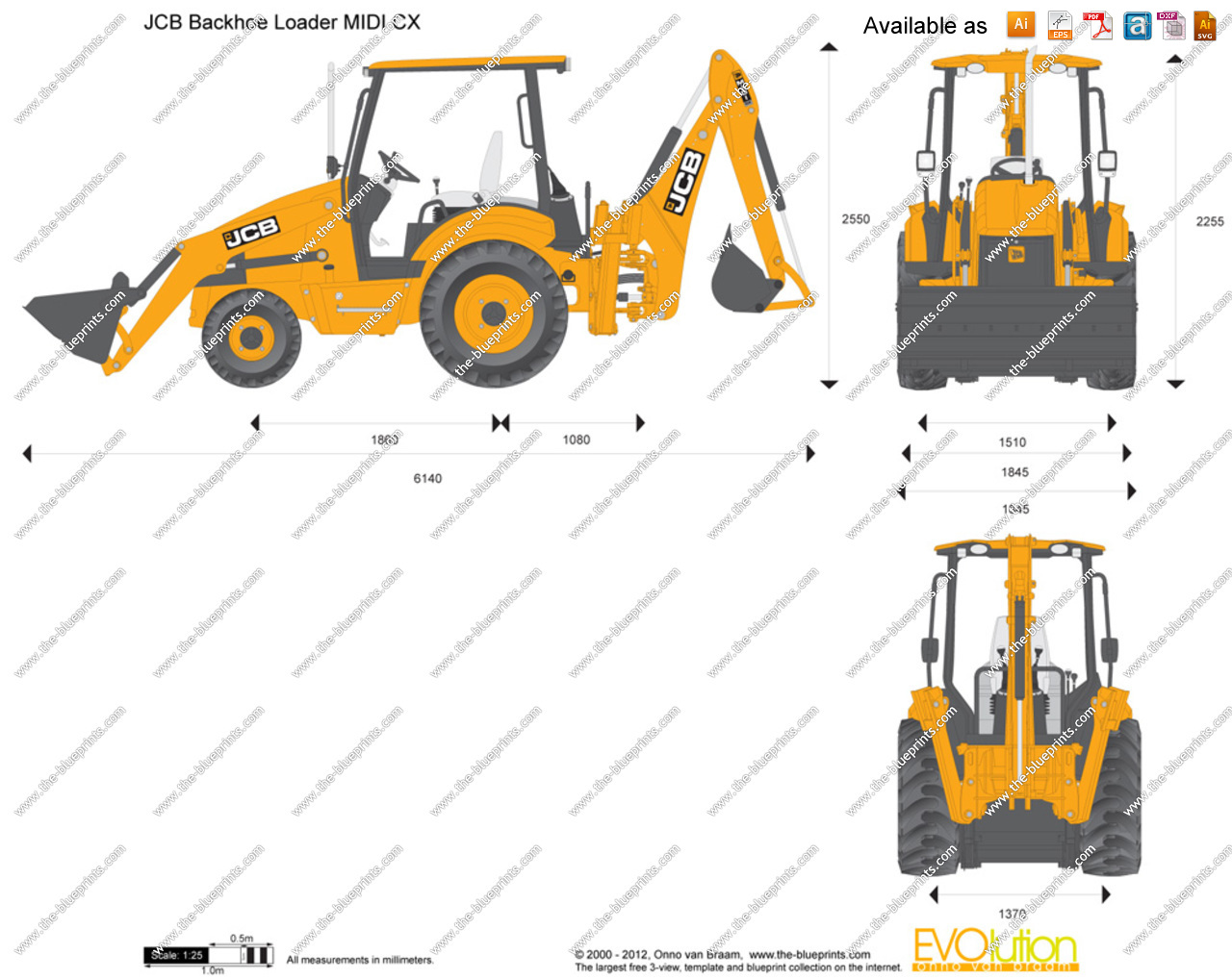 Backhoe Drawing at GetDrawings Free download