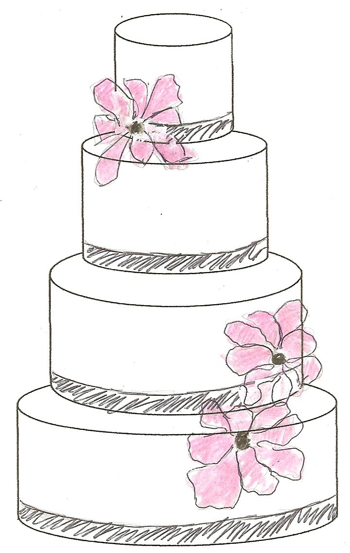 Cake Drawing Template at GetDrawings Free download