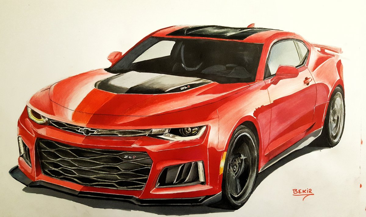 Camaro Drawing at GetDrawings Free download