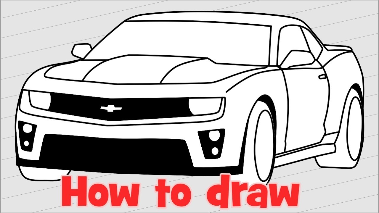 Camaro Drawing at GetDrawings Free download