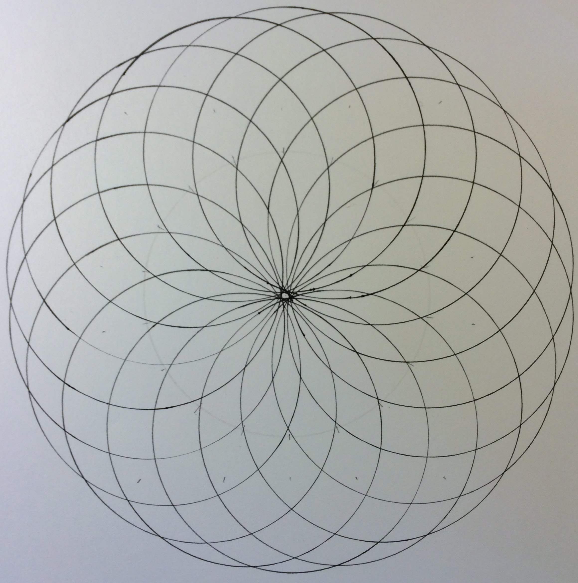 Circle Pattern Drawing at GetDrawings Free download