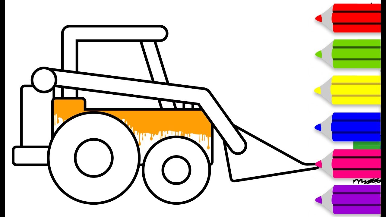 Excavator Drawing at GetDrawings Free download