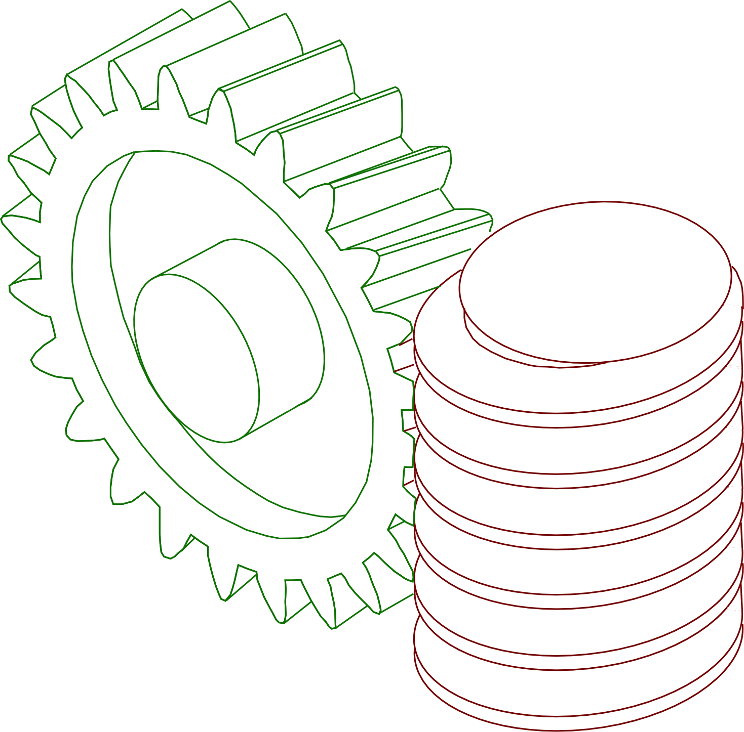 Gear Drawing at GetDrawings Free download