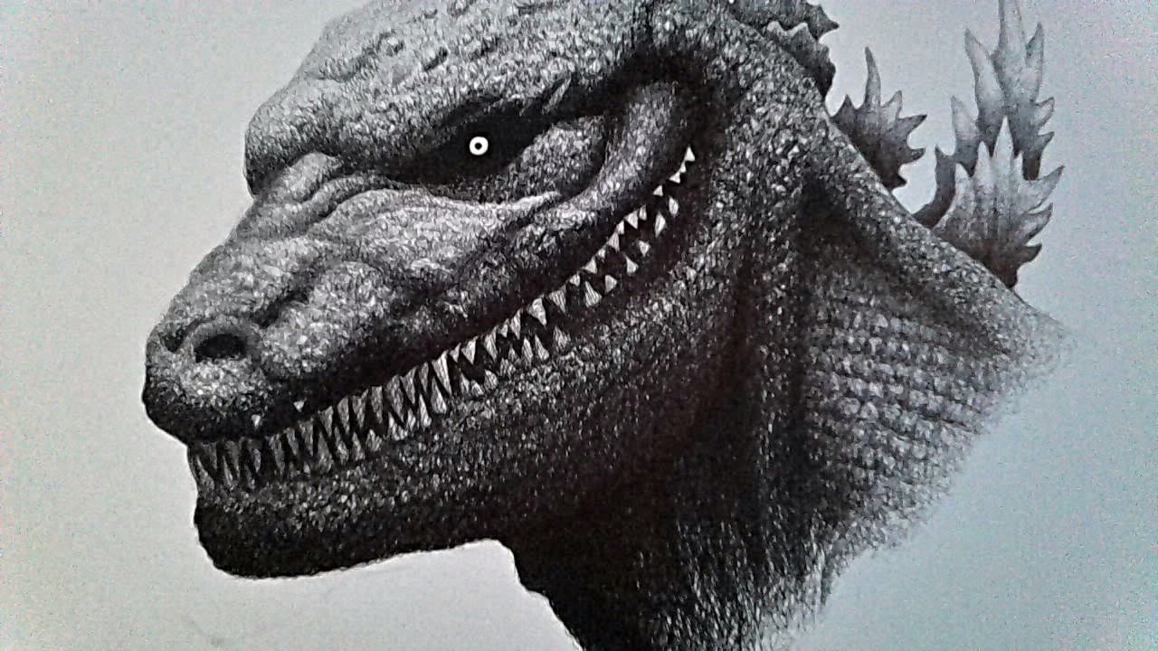 Godzilla Drawing at GetDrawings Free download