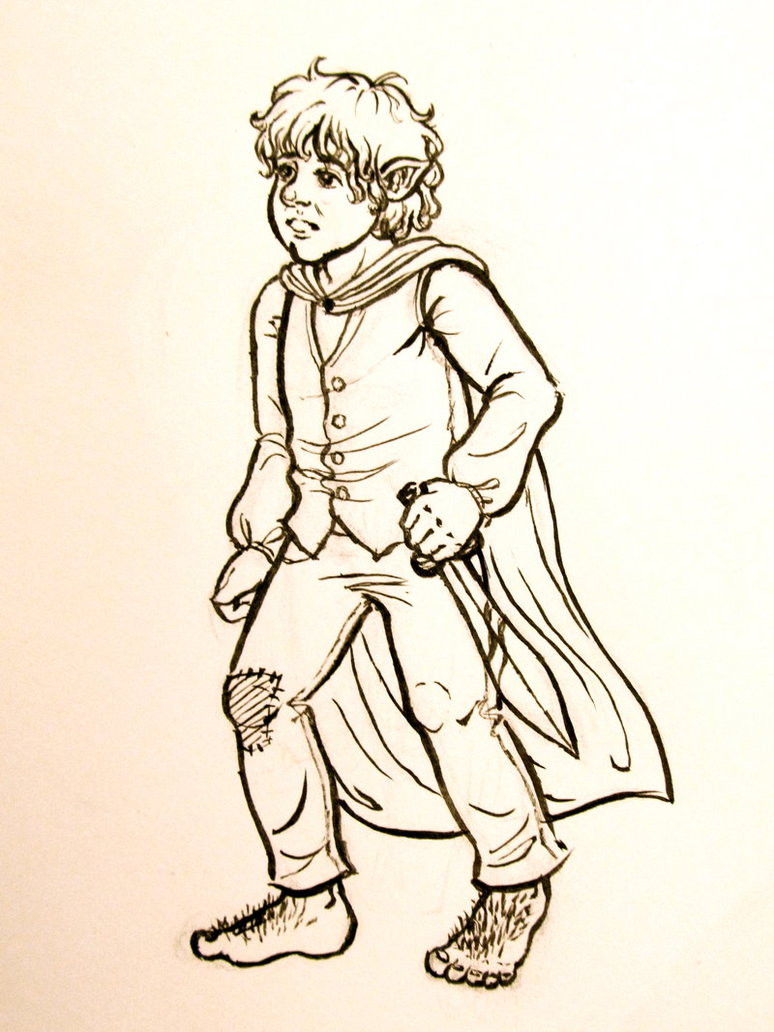 Hobbit Drawing at GetDrawings Free download