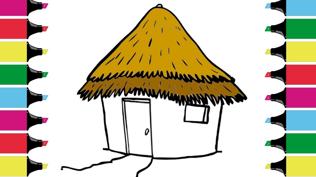 Hut Drawing at GetDrawings Free download