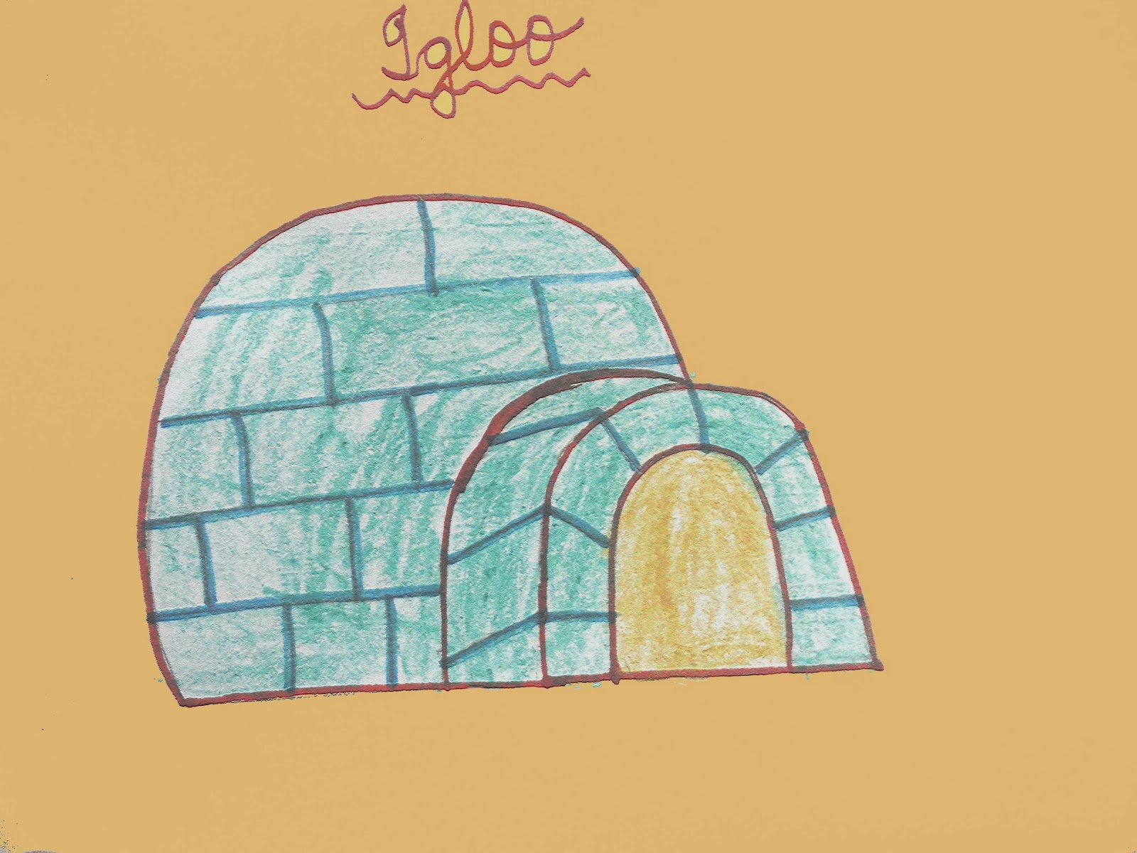 Igloo Drawing at GetDrawings Free download