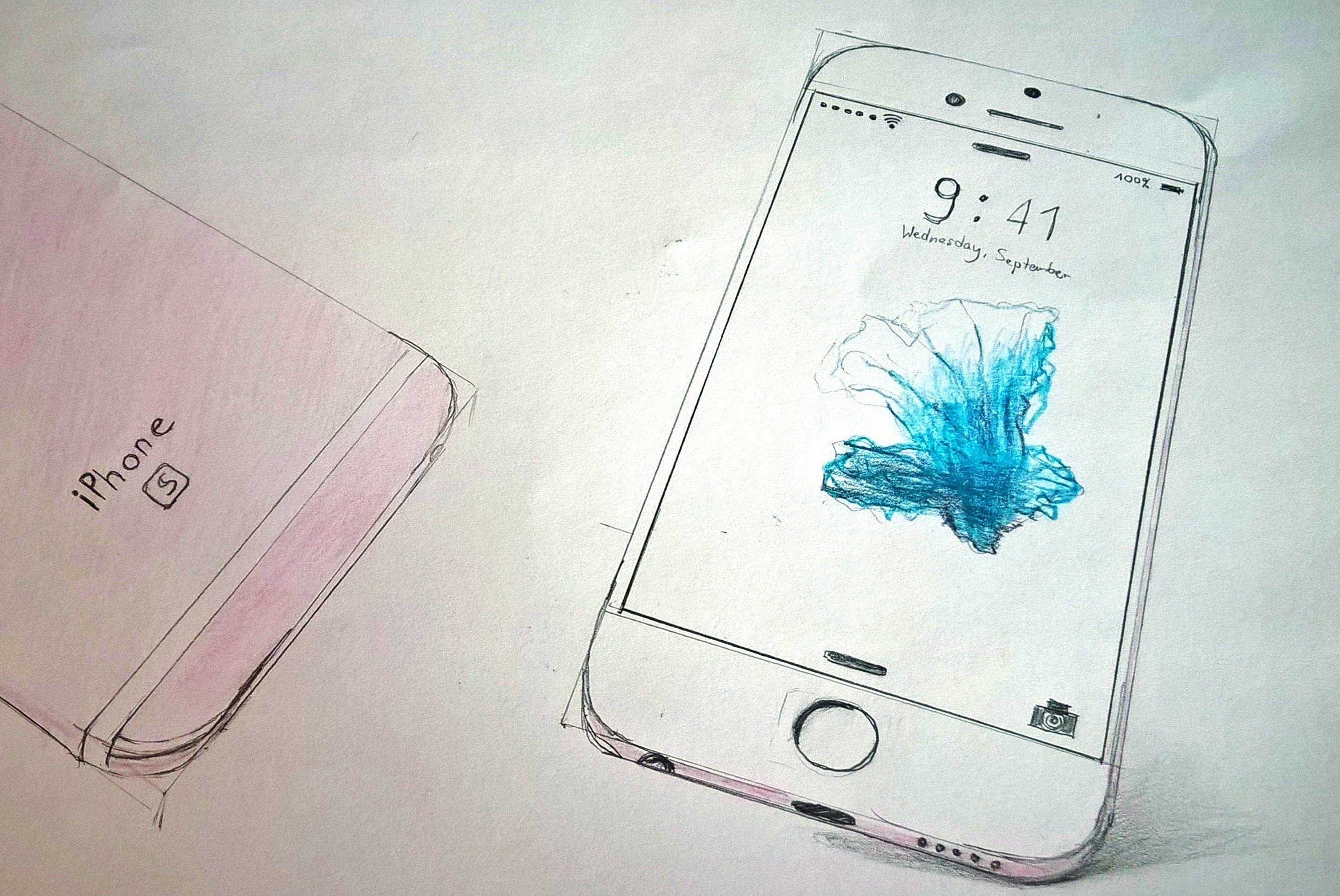Iphone 6 Drawing at GetDrawings Free download