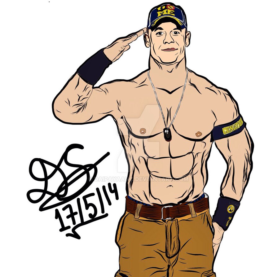 John Cena Drawing at GetDrawings Free download