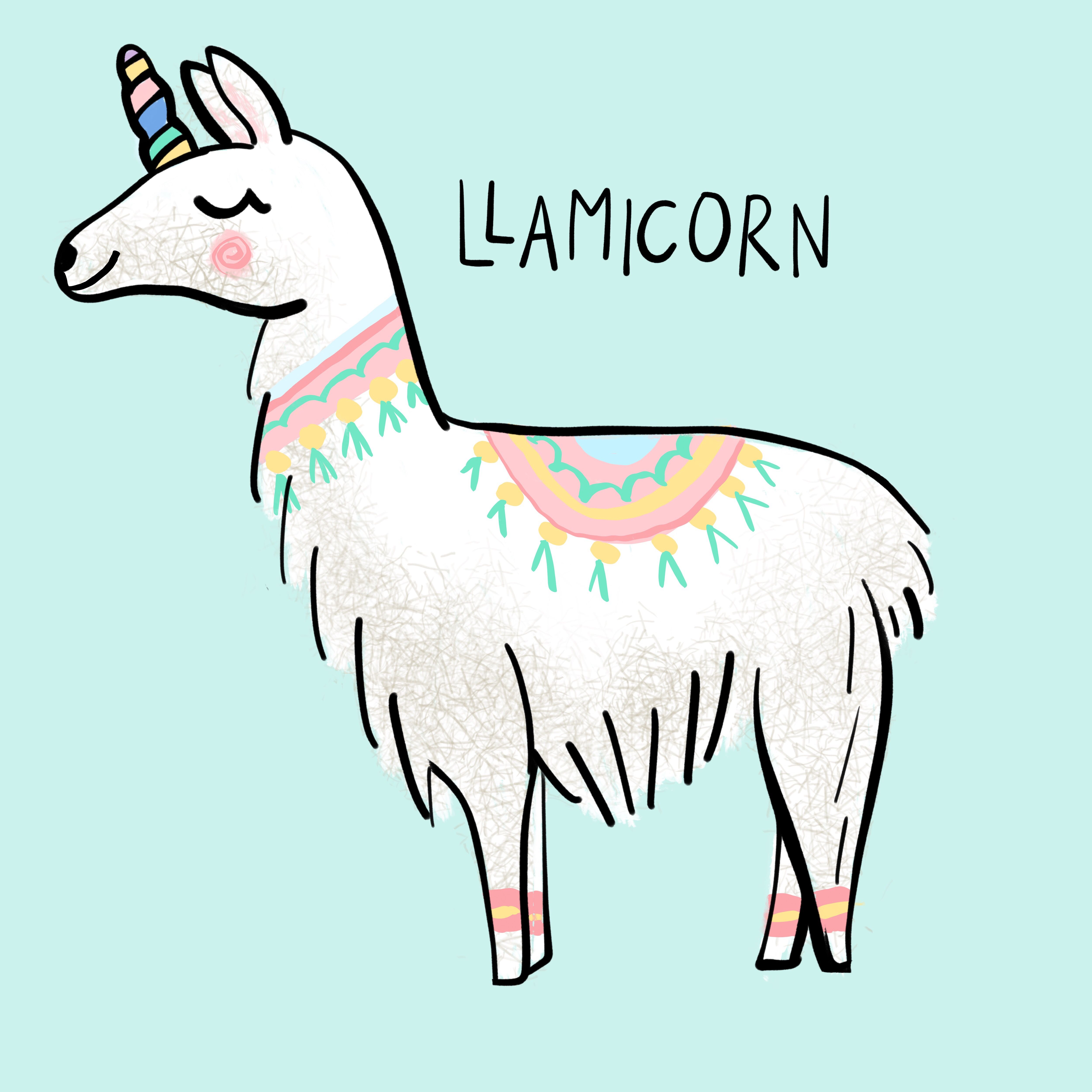 Llama Drawing at GetDrawings Free download
