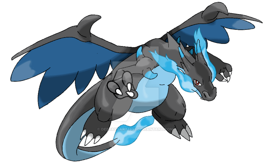 Mega Charizard X Drawing at GetDrawings Free download