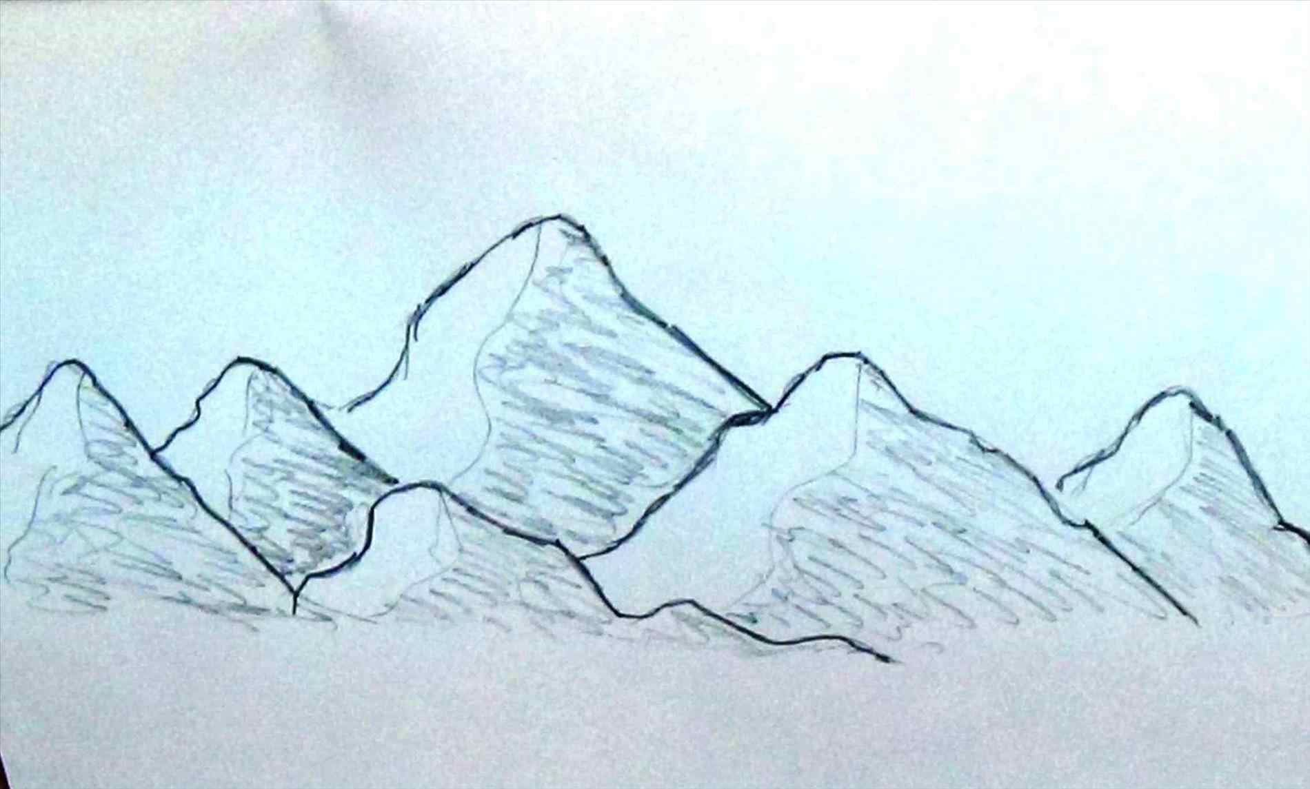 Mountains Drawing at GetDrawings Free download