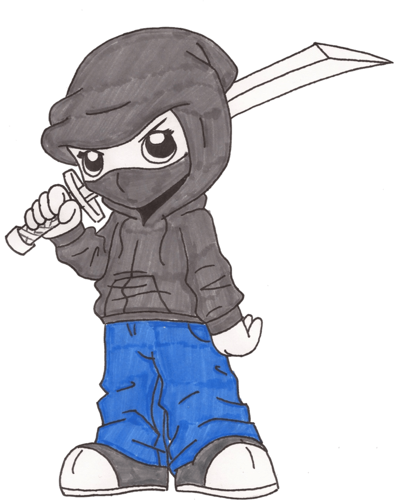Ninja Cartoon Drawing at GetDrawings Free download