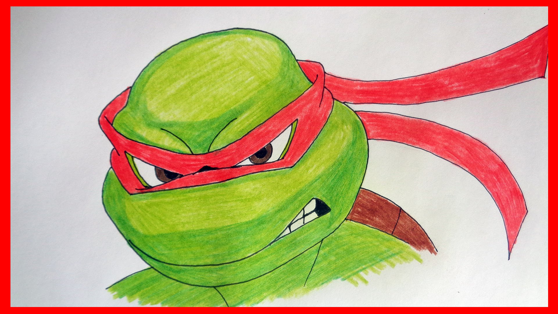 Ninja Turtle Face Drawing at GetDrawings Free download