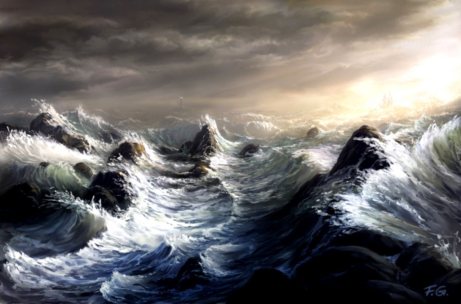 Ocean Waves Drawing at GetDrawings Free download