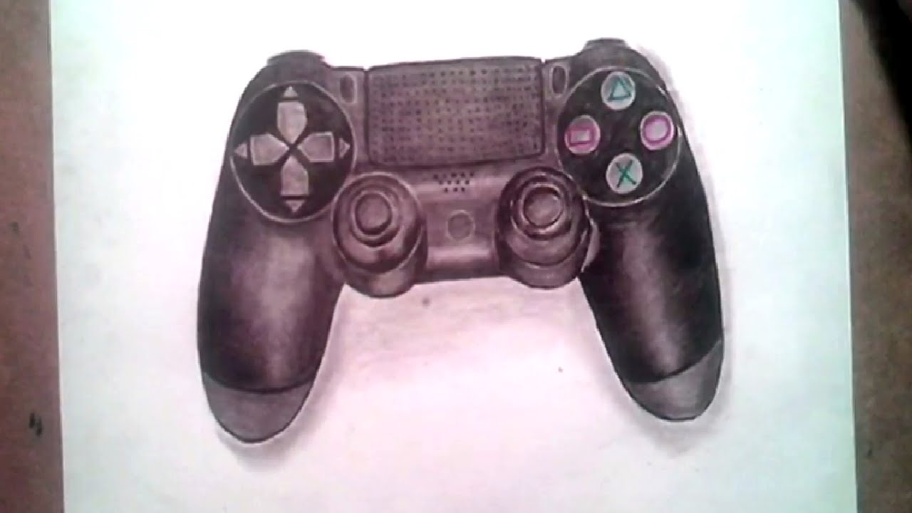 Ps4 Controller Drawing at GetDrawings Free download