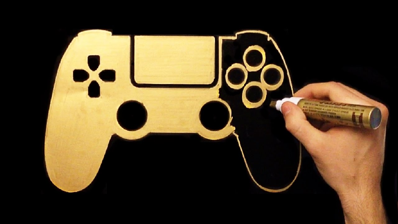 Ps4 Controller Drawing at GetDrawings Free download