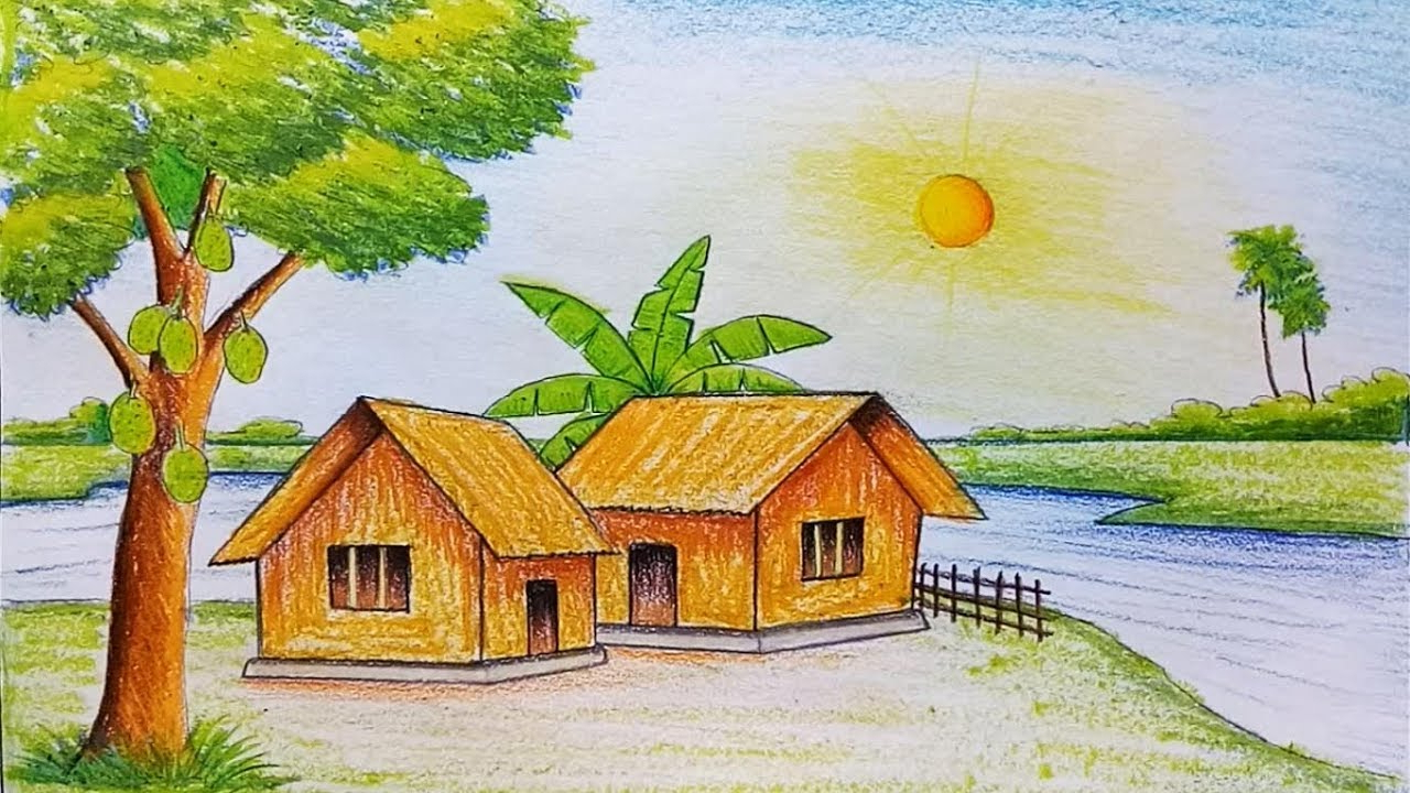 Scenery Drawing at GetDrawings Free download