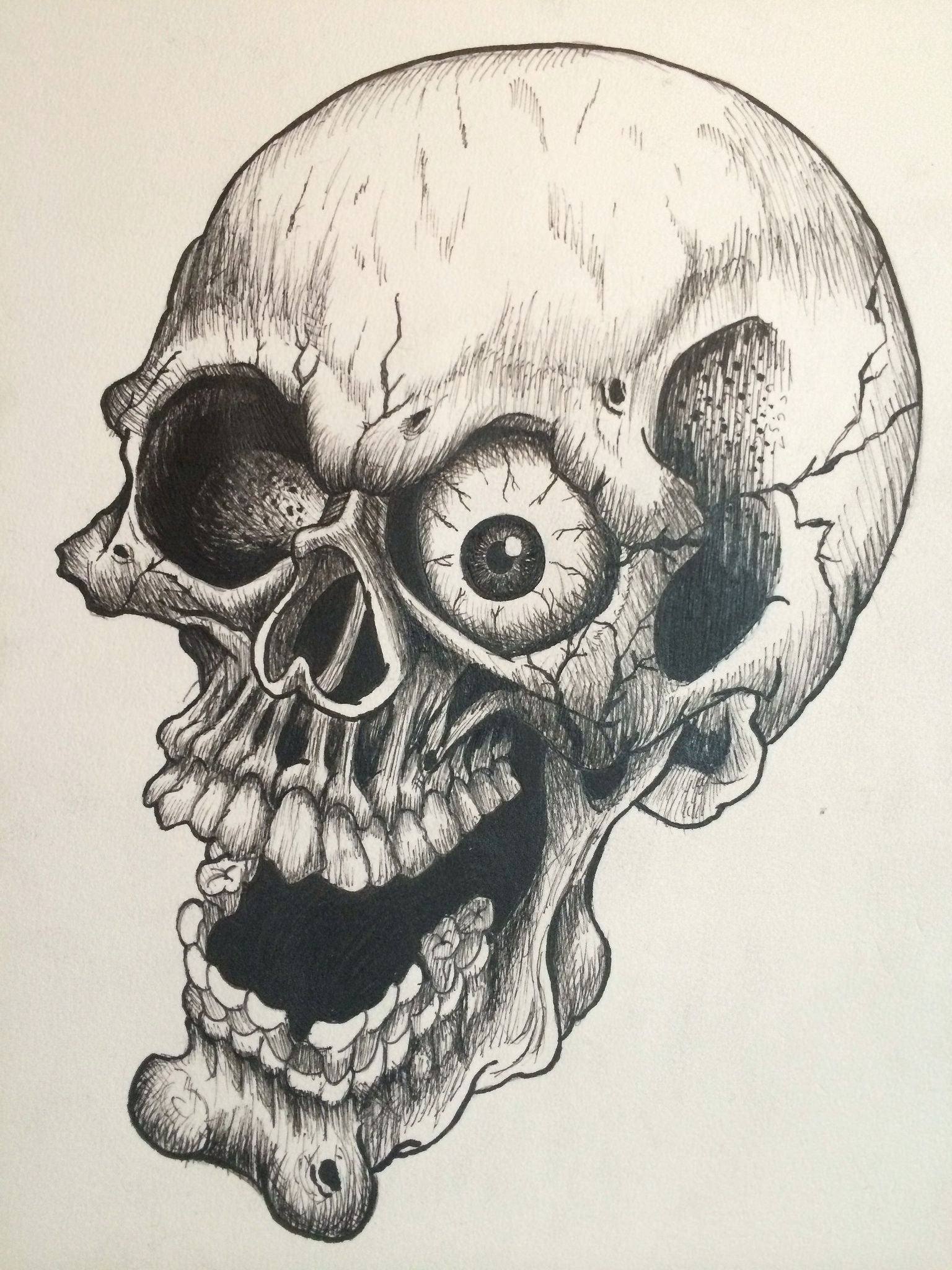Skulls Drawing at GetDrawings Free download