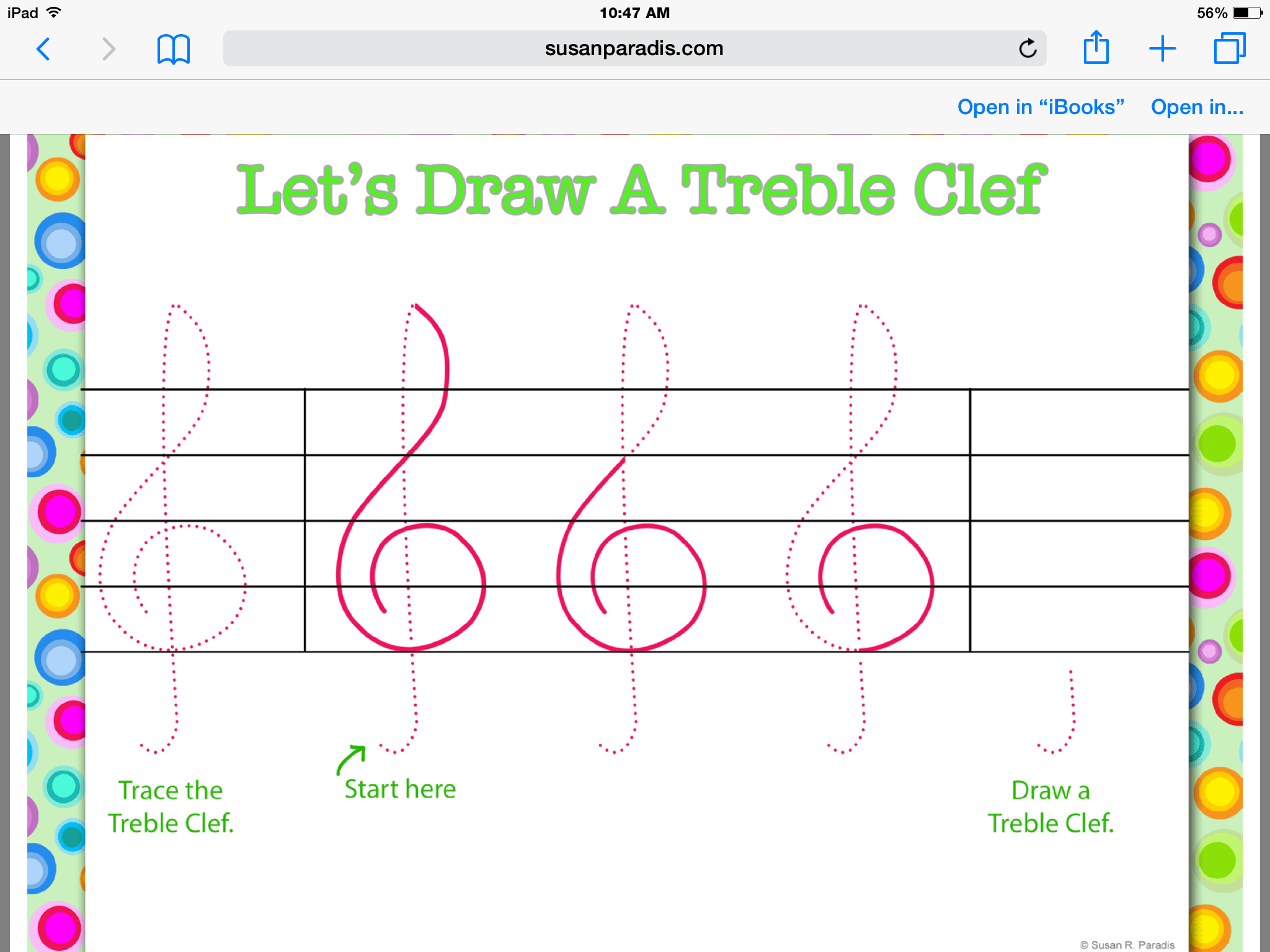 Treble Clef Drawing at GetDrawings Free download