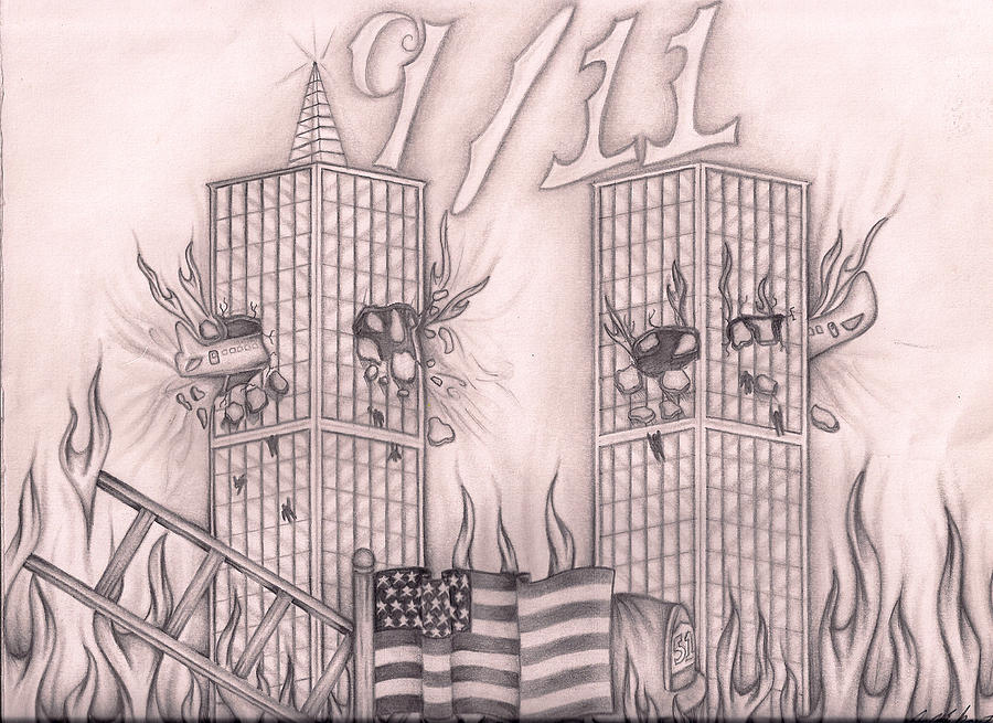 Twin Tower Drawing at GetDrawings Free download