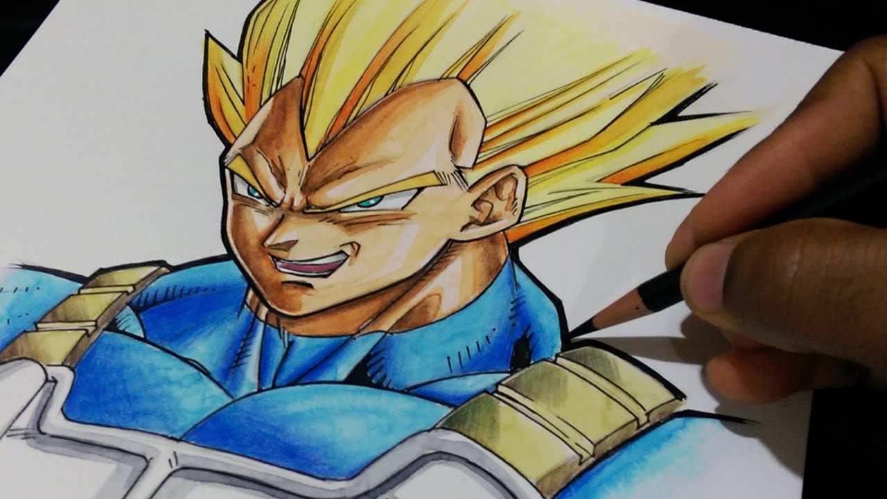 Vegeta Drawing at GetDrawings Free download