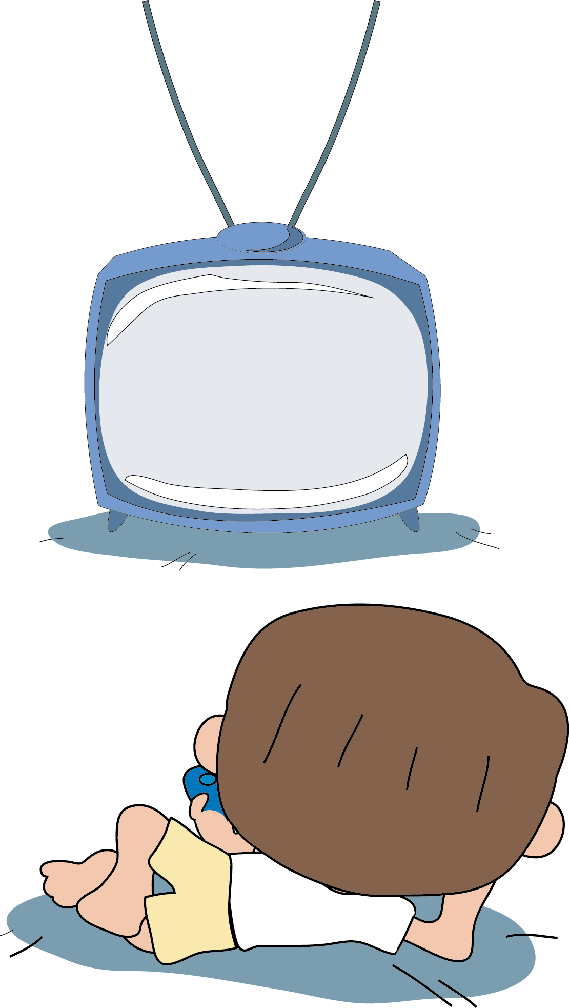 Watching Tv Drawing at GetDrawings Free download