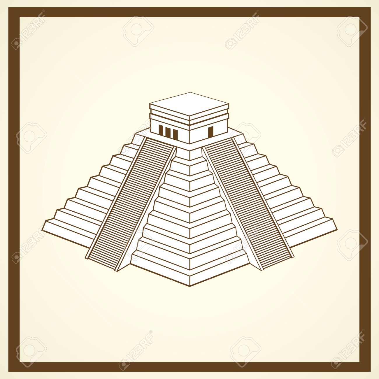 Ziggurat Drawing at GetDrawings Free download