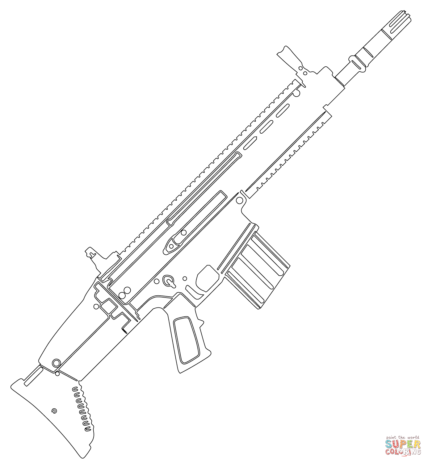 Ak 47 Drawing at GetDrawings Free download
