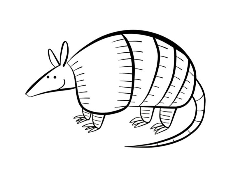 Armadillo Drawing at GetDrawings Free download