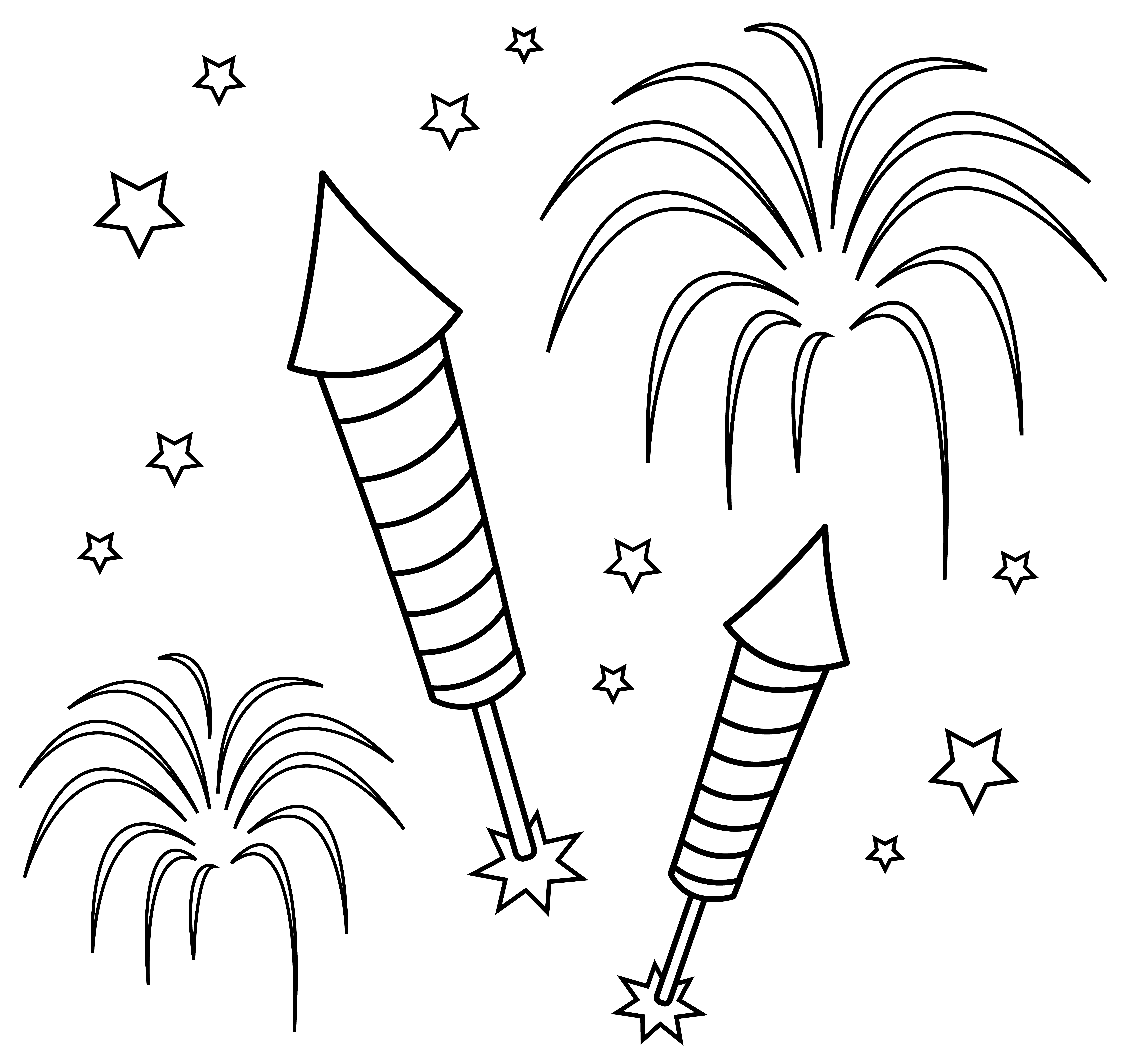 Firework Drawing at GetDrawings Free download