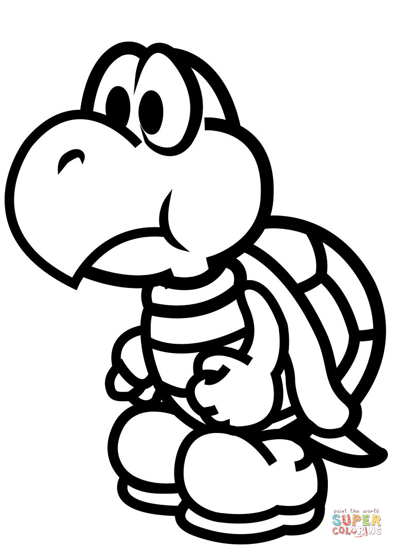 Koopa Troopa Drawing at GetDrawings Free download