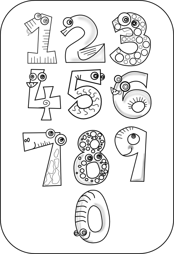 Number Drawing at GetDrawings Free download