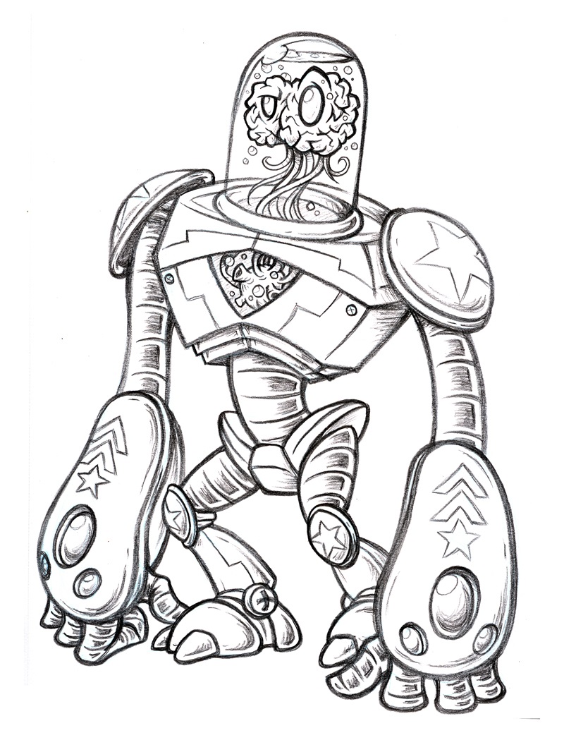 Robot Drawing at GetDrawings Free download