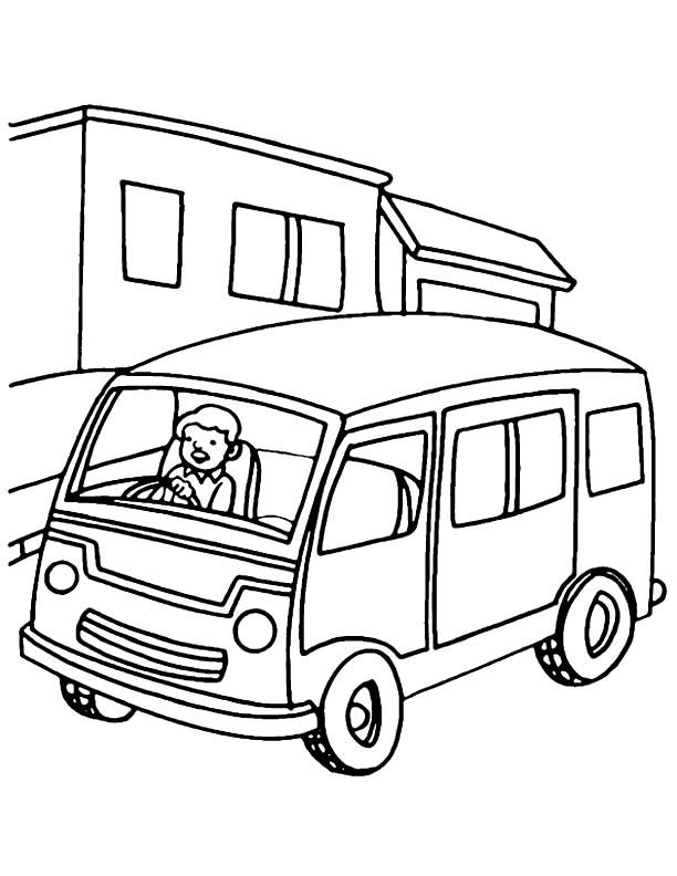 Van Drawing at GetDrawings Free download