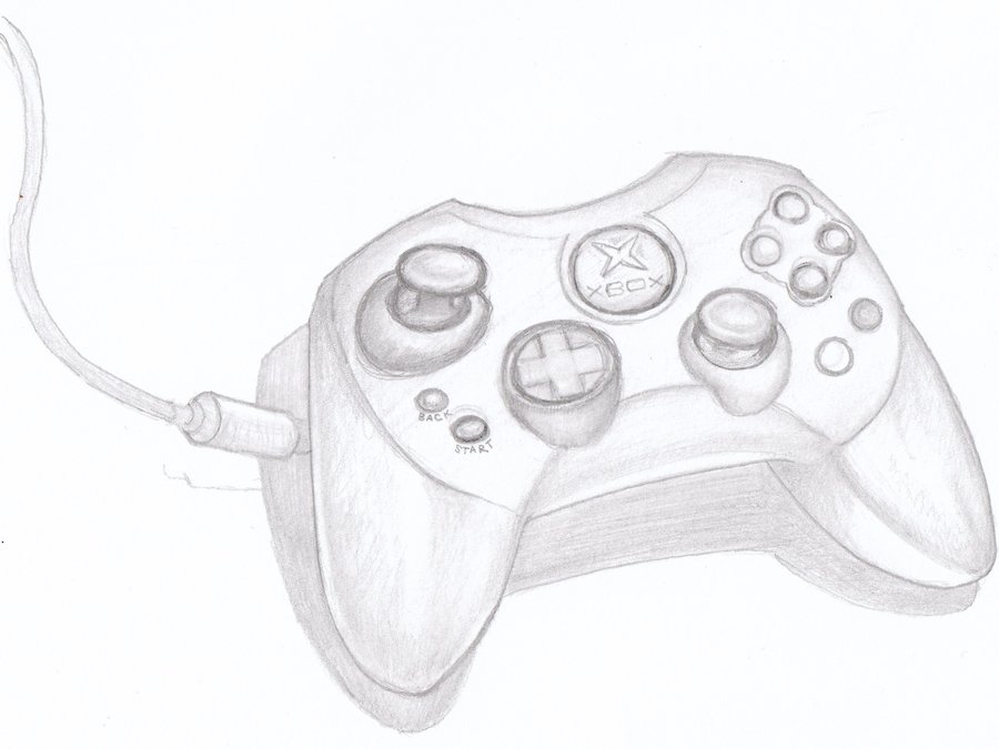 Xbox Controller Drawing at GetDrawings Free download