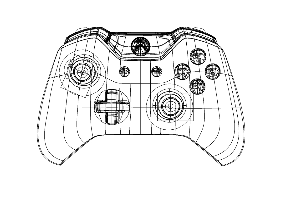 Xbox Controller Drawing at GetDrawings Free download