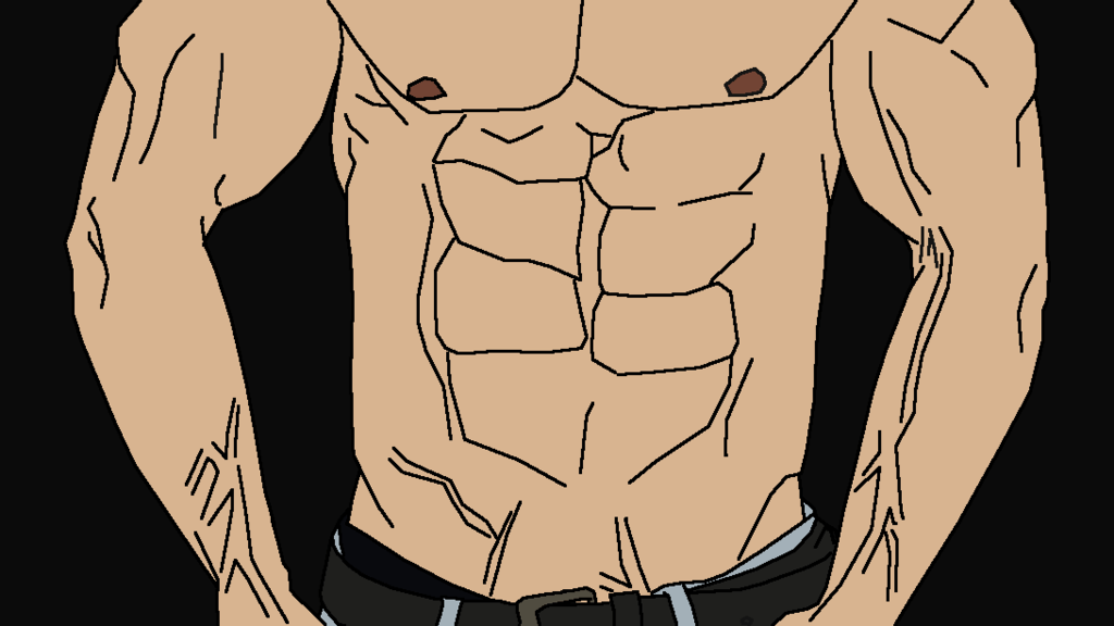 6 Pack Abs Drawing at GetDrawings Free download