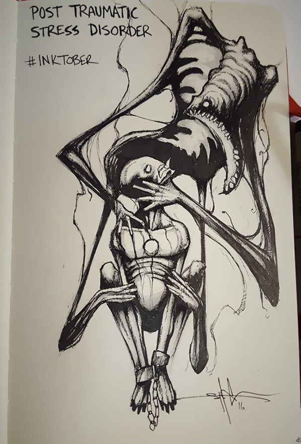 Ptsd Drawing at GetDrawings Free download