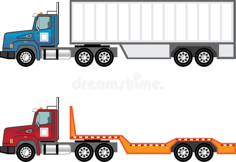 Flatbed Truck Vector at GetDrawings Free download