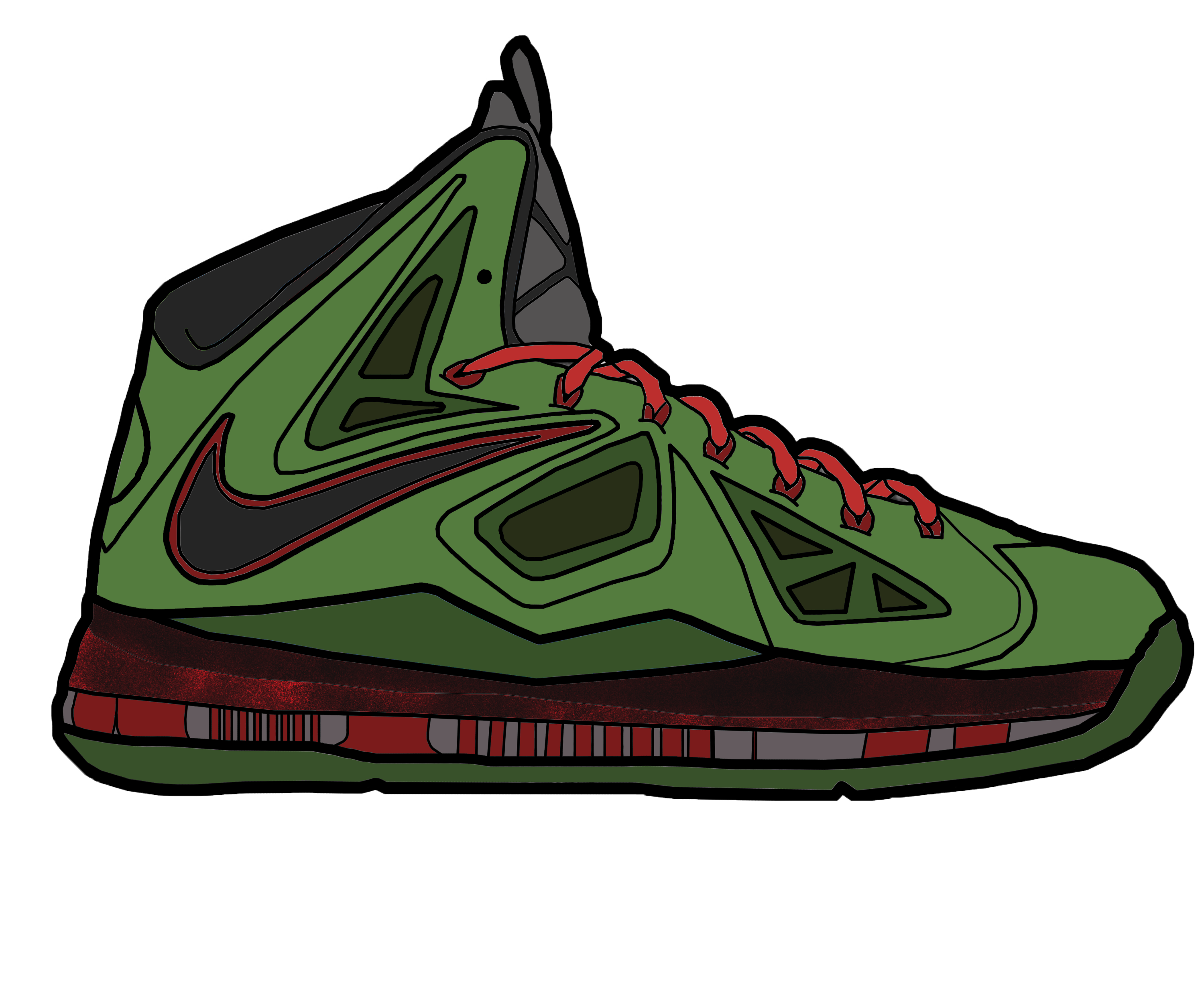 Nike Shoes Vector at GetDrawings Free download