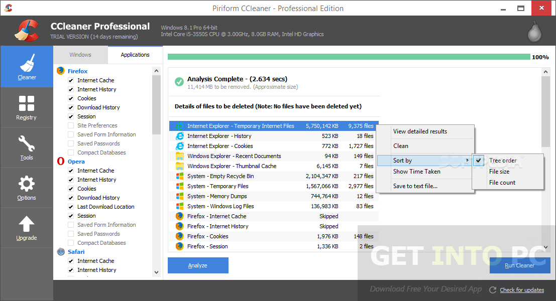 CCleaner Professional 5.19.5633 Portable Free Download