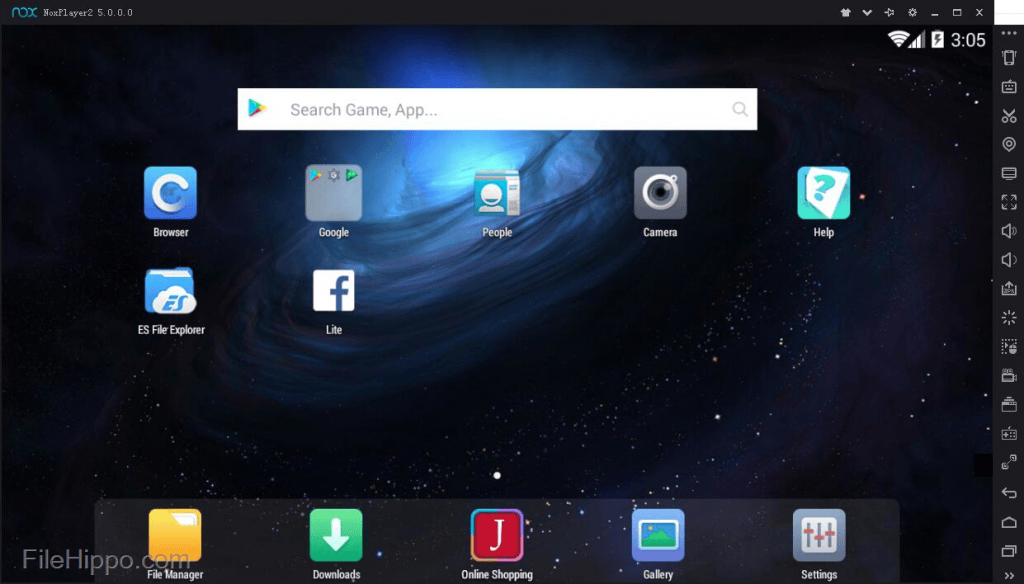 Download Nox Android App Player for Windows