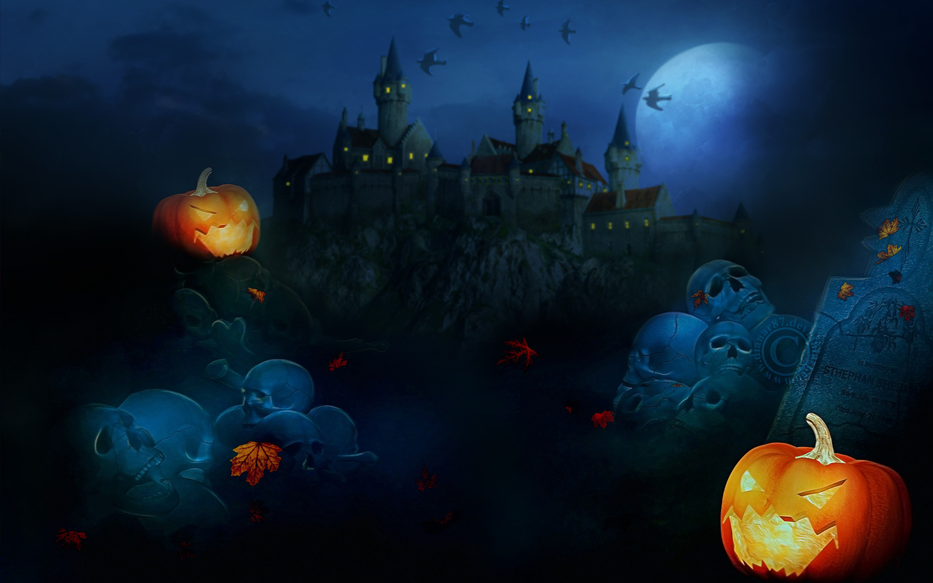 Scary Halloween Wallpapers and Screensavers (58+ images)