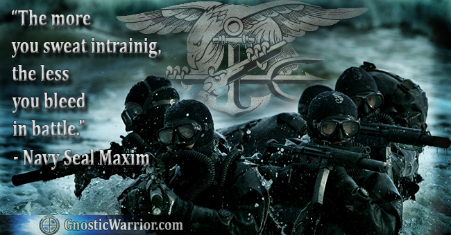 The more you sweat in training, the less you bleed in