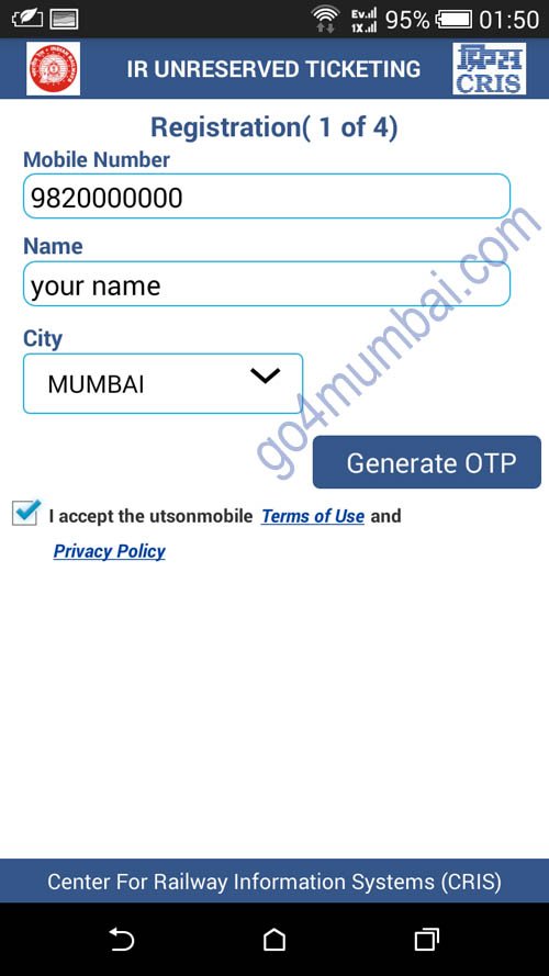 Mumbai Local Train Tickets From Mobile App Now |