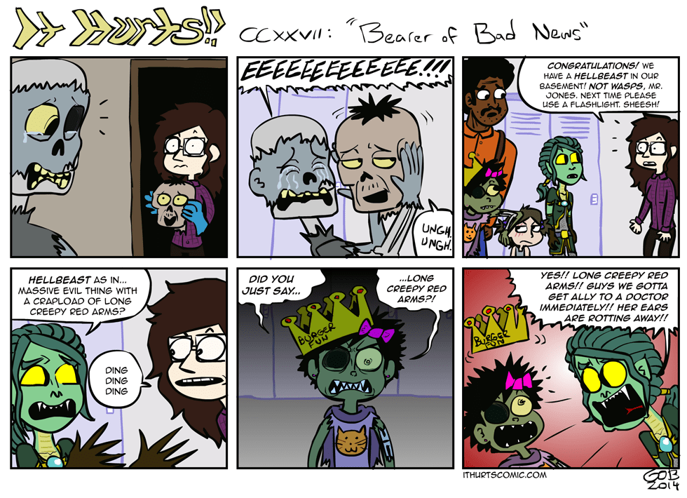 It Hurts!! » 227 Bearer of Bad News